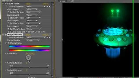 06 Compositing stereo 3D in  After Effects