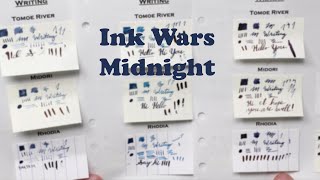 Ink Wars - Midnight - Fountain Pen Ink Review