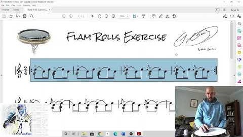 Flam Rolls Exercise