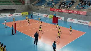 E.M. GÜNEŞ İSTANBUL - DEV ATAŞEHİR SK. VOLEYBOL SK MİDİ KIZ VOLEYBOL MAÇI (1.SET )