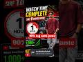 🔥 1 Hour Mein 4000 Watch Time Kaise Complete Karein? 2026 Best Strategy | Grow Fast #shorts#tech