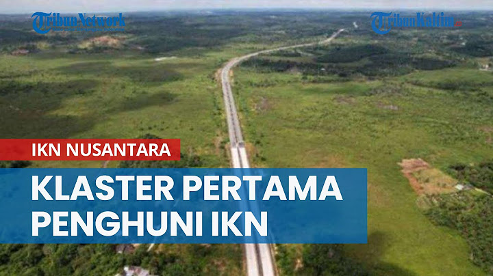 Presiden Masuk Klaster Pertama Penghuni IKN Nusantara Bersama 5 Kelompok Ini