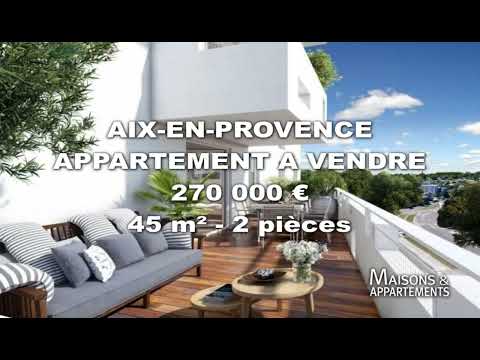 AIX-EN-PROVENCE - APPARTEMENT A VENDRE - 270 000 € - 45 m² - 2 pièce(s)