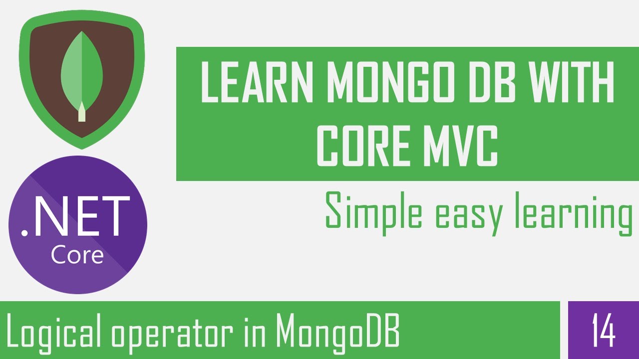 Logical operator in MongoDB | Filter & Search Documents |CRUD Operation | Asp.Net Core