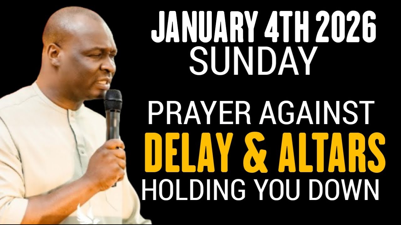 {Sunday, January 4th 2026} Destroy Altars Stagnation & Spirit of delay | Apostle Joshua Selman