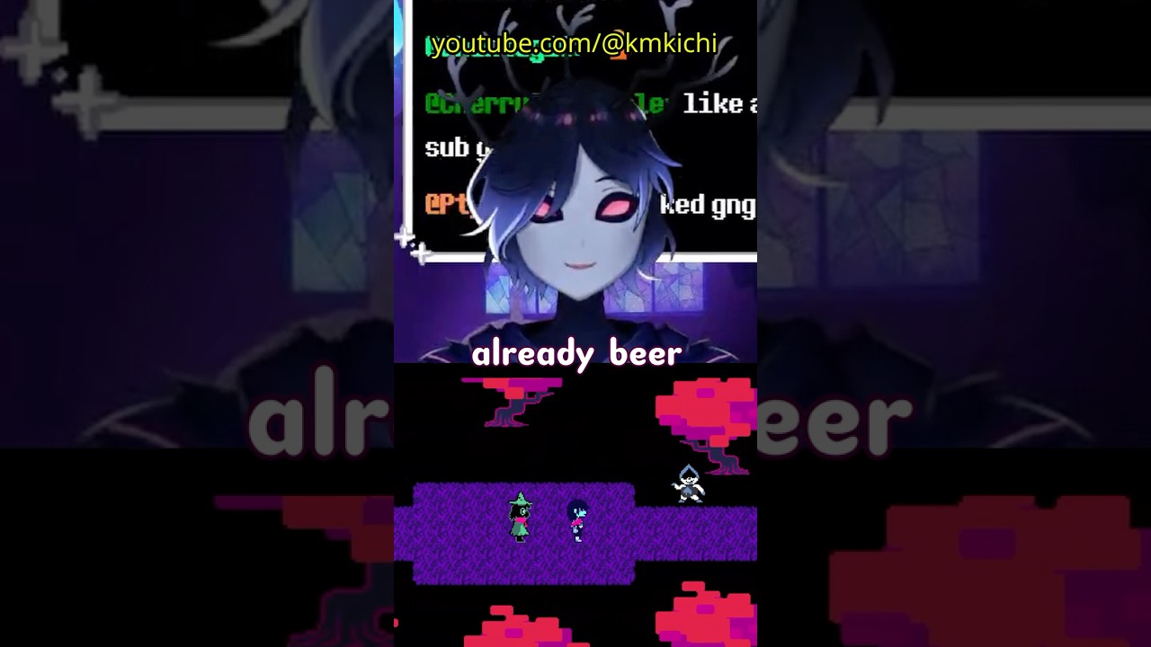 Kmkichi & Underage Drinking in Deltarune