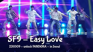 231009 SF9 - Easy Love | 2023 SF9 FAN-CON ONE DAY PROJECT OF9 - unlock FANDORA - in Seoul