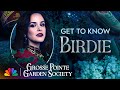 All About Melissa Fumero's Character Birdie | Grosse Pointe Garden Society | NBC