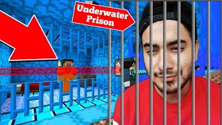 Underwater Prison Escape in Minecraft 🔥🔥🔥