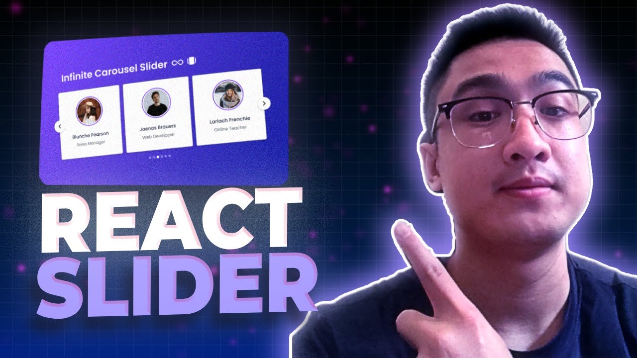 Hướng dẫn làm Slider ReactJS (có drag để di chuyển) - YouTube