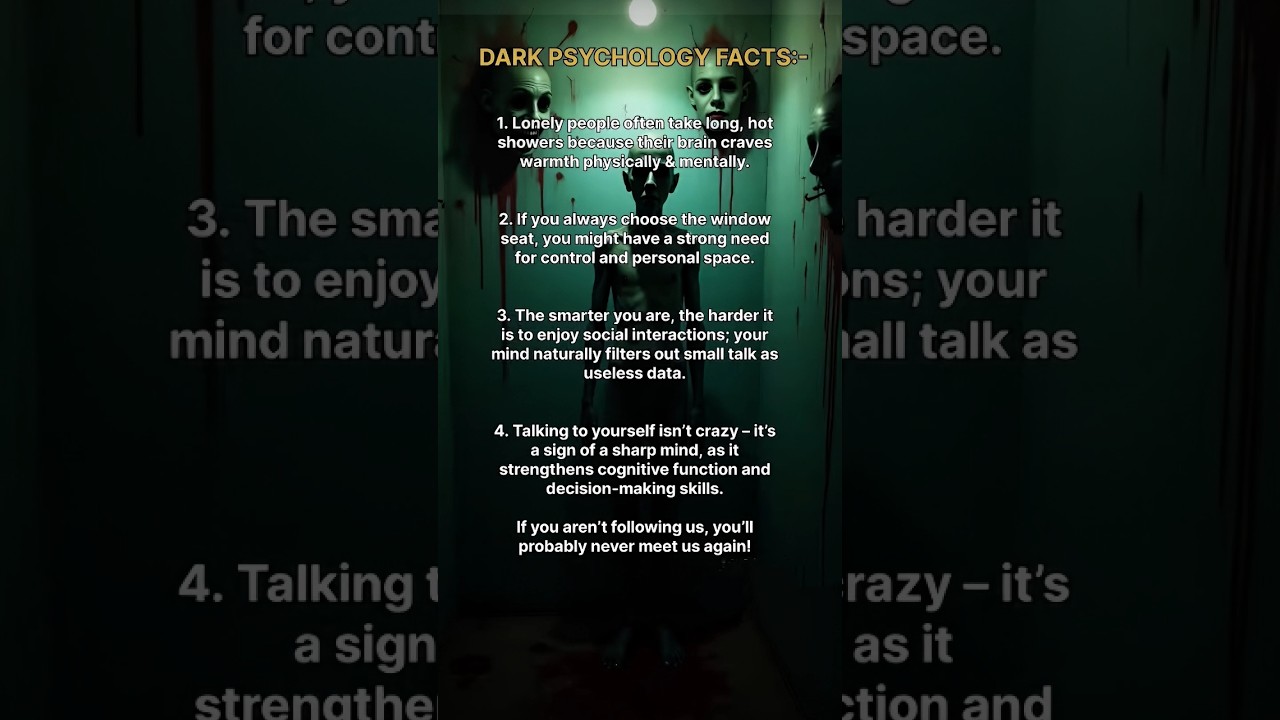 Dark Psychology Facts You’ve Never Heard – But You’ve Felt Them| 