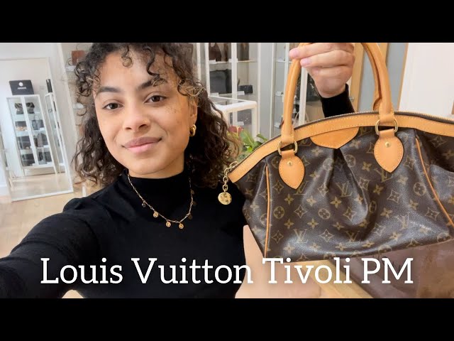 Real VS Fake Louis Vuitton Tivoli PM Monogram Satchel Bag 