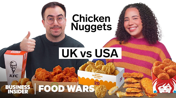 US vs UK Chicken Nuggets | Food Wars | Insider Food