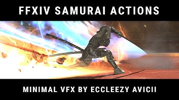 FFXIV Samurai Mod - Minimal VFX - *UPDATE*