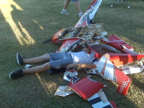 Horrific Fatal RC Plane Crash at SPCA Flying Field   INTO CROWD