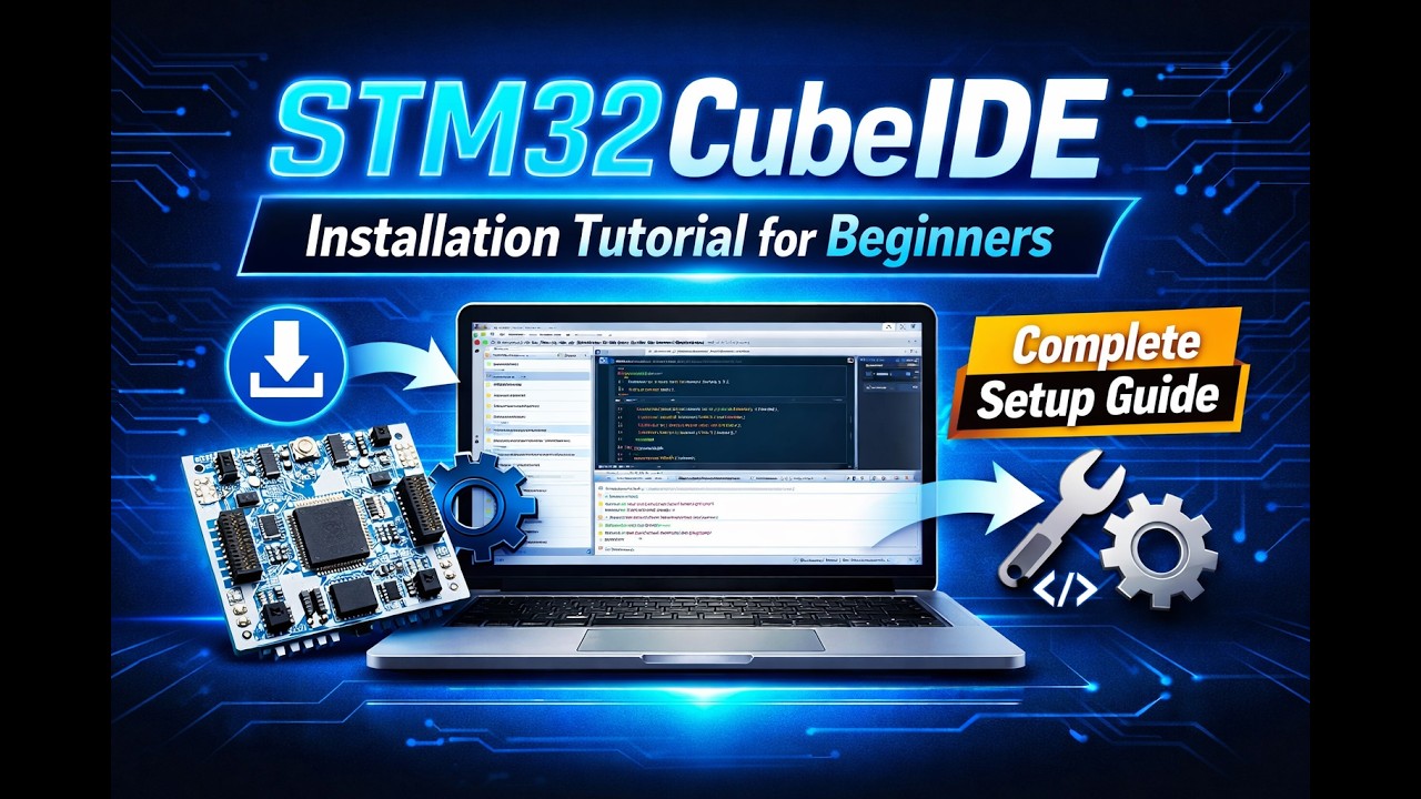 STM32CubeIDE Installation Tutorial for Beginners | Complete Setup Guide ...