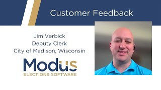Modus Elections Software Customer Review