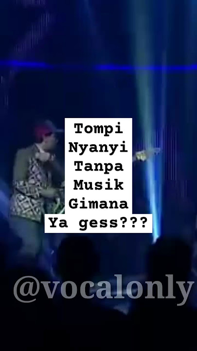 vocal only // tompi // sedari dulu #shorts  #cover #tiara #musicclip