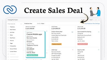 How to Create a Deal in Zoho CRM (Basic Deal Guide)