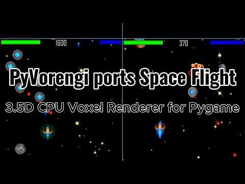 Pygame Voxel Engine Development: Porting 2D Games to 3D with PyVorengi SDK on CPU
