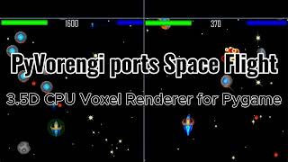 Pygame Voxel Engine Development: Porting 2D Games to 3D with PyVorengi SDK on CPU
