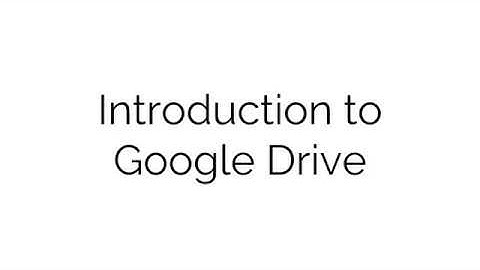 North Reading Digital Learning Tech Buzz: Google Drive Intro Video