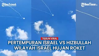 Balas Dendam Usai Israel Bunuh Komandannya, Hizbullah Tembakkan Puluhan Roket Ke Gunung Meron