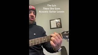 The La’s-There She Goes-Acoustic Guitar Lesson #TheLas #shorts