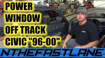 ▶️Power Window: The Off Track Solution (Honda Civic 96-00)📌