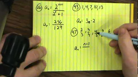 8.1: Sequences and series (sample problems 1)