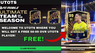 UTOTS FREE! EVERYONE GETS FREE UTOTS PLAYERS IN FC MOBILE 24! FREE REWARDS!