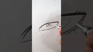 Drawing Eye Transformation😳  #Shorts