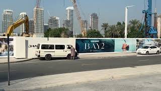 DAMAC Bay by Cavalli , Dubai Marina. Construction update from 6/01/2024