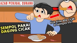 AZAB PENJUAL SEMPOL PAKAI DAGING CICAK | SINETRON AZAB