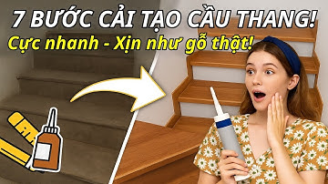 Quy trình 7 bước thi công mặt bậc cầu thang nhựa giả gỗ chuẩn kỹ thuật – Cải tạo nhanh trong ngày!