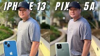 Сравнение камеры iPhone 13 и Google Pixel 5a