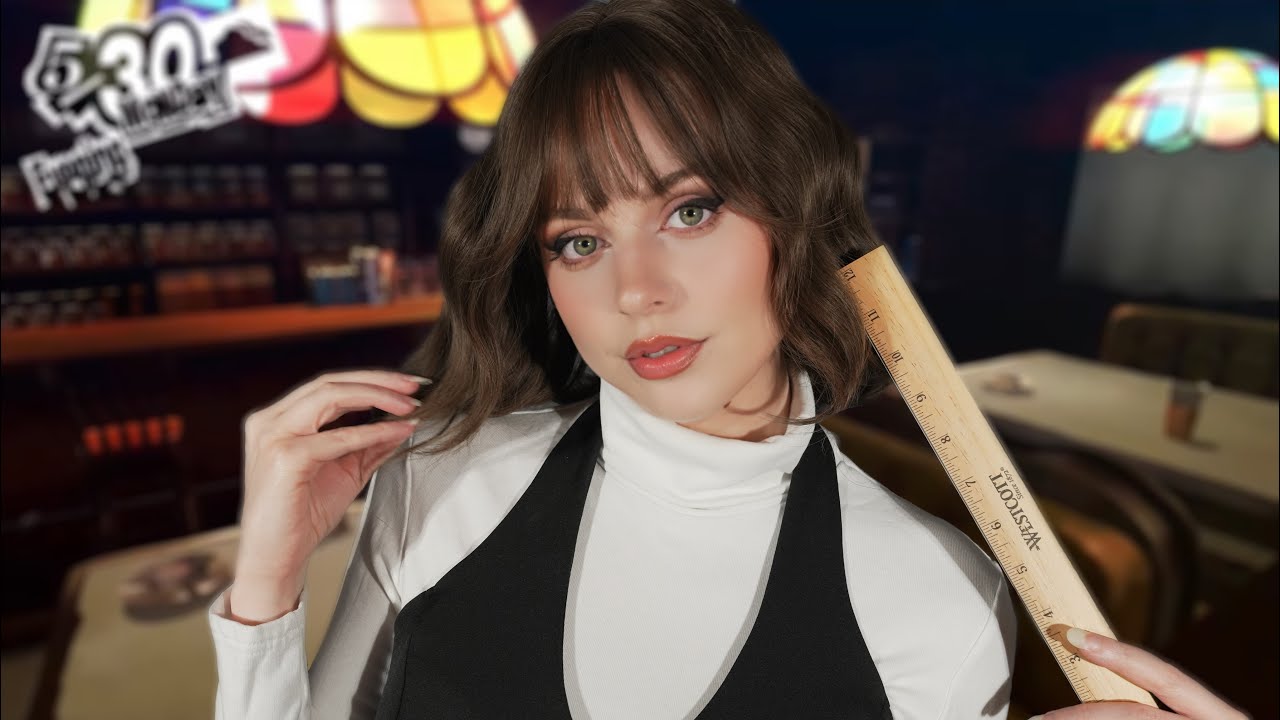 ASMR Nerdy Girl At The Coffee Shop Is Obsessed With You | Roleplay, Personal Attention, Measuring