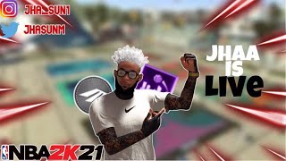 NBA2K21 TOP REP GRIND ON 2S + BEST BUILD - BADGES