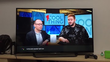 Google Assistant on Shield TV activated by commands in the Video