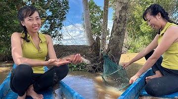“Thăm lú”trúng mánh bầy cá lóc đồng khủng mùa nước nổi 