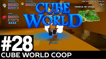 Cube World Coop Episode 28 - Orc Boss Battle! #UploadDailyJuly