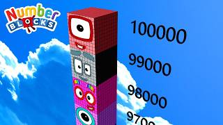 🚀 Numberblocks Cube Step Squad: Count to 10 Million!
