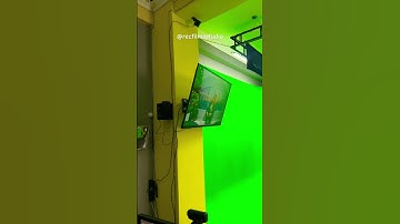 Virtual production- Green Screen Realtime shoting tv show #unrealengine #virtualproduction #cgi