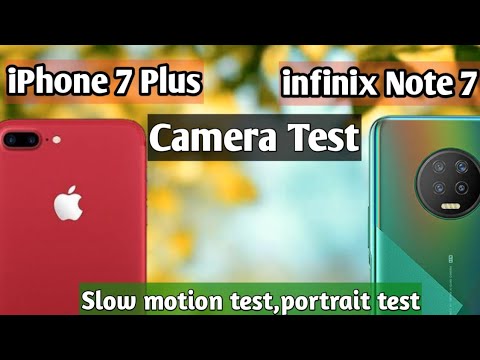 Inifinix Note 7 Camera Test Vs Iphone 7 Plus Camera Youtube