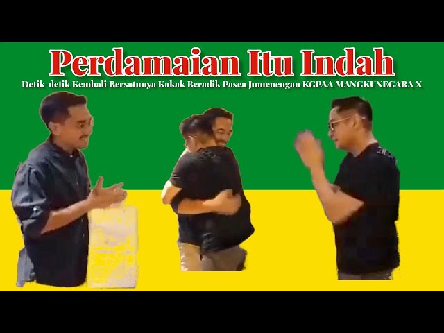 Video Detik-Detik Pertemuan Paundra Dan Bhre, Saling Salam, Saling Menghormati, dan Berpelukan class=