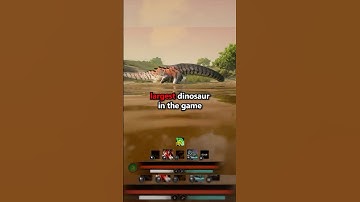 Deinosuchus vs BIGGEST DINO EVER!!😱 Path of Titans