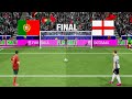 England vs Portugal Penalty Shootout | Ronaldo vs Palmer | ENG vs POR Match