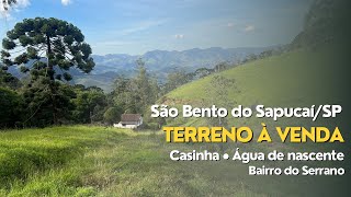 Terreno à venda nas montanhas - São Bento do Sapucaí/SP | 30 mil m²