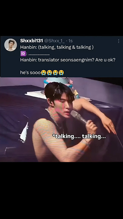 Hanbin Never Fails to Make Everyone laugh🤣😂 #hanbin #bi #id #kimhanbin #kpop #shortvideos #shorts