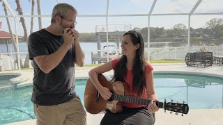 He Leadeth Me Instrumental Gospel Music Video Featuring Dan Esh on the Harmonica / Dan & Amanda